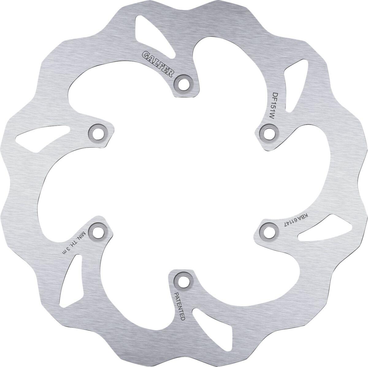 Galfer Raw Df151w - Df151w - Wave Rear Brake Disc - Kawasaki Kx500 1989-2004