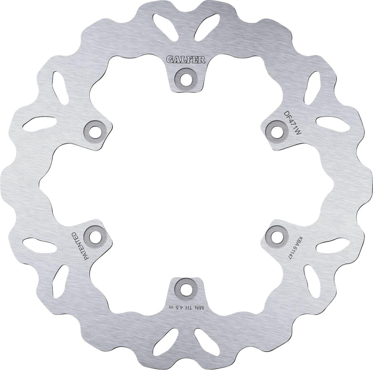 Galfer Df471w - Wave Brake Disc For Yamaha Bt 1100 2002-2006 - Fits Front Or Rear