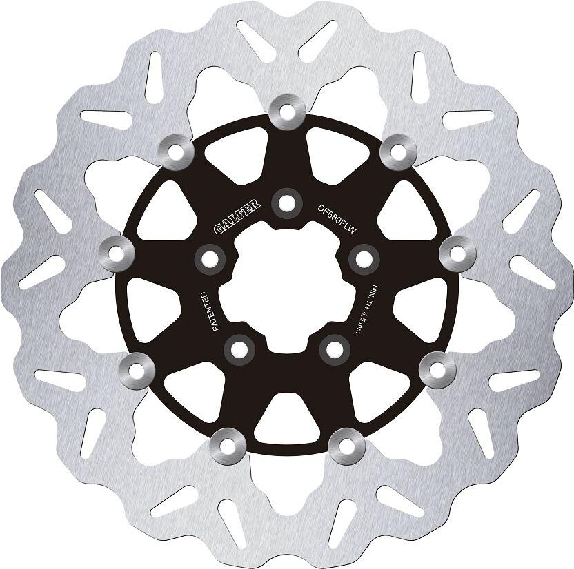 DF680FLW - DF680FLW - Galfer Wave Front Brake Disc - Harley Davidson XLH 883 2000-2003