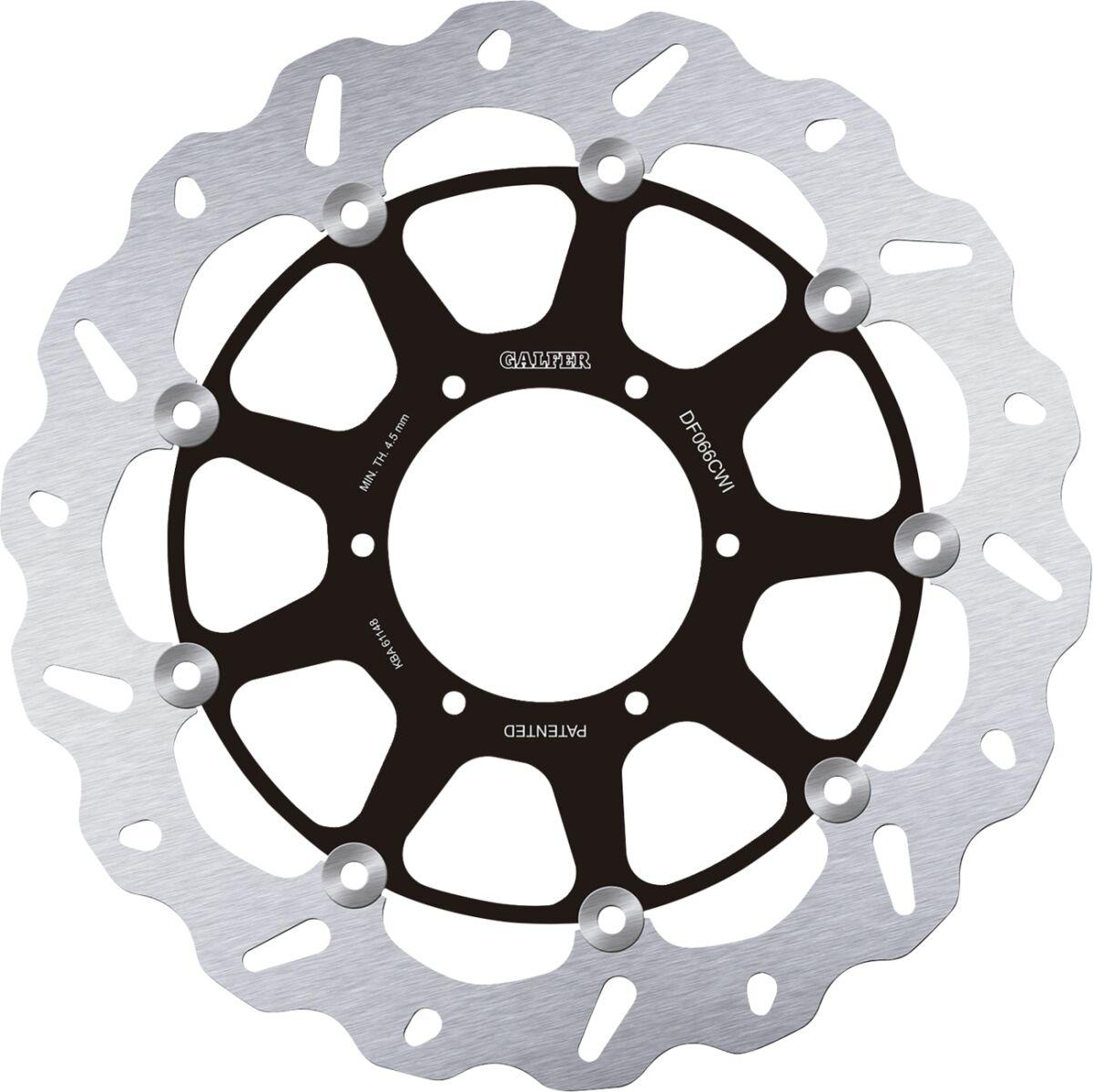 DF066CWI - Galfer Wave Brake Disc For Honda CBR 929 RR 2000-2001 - Left Side/Front