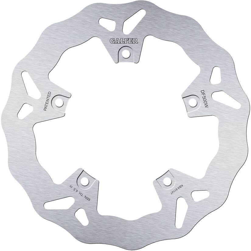 Galfer Silver Df500w - Wave Brake Disc For Yamaha Fz8s 2010-2016 - Front