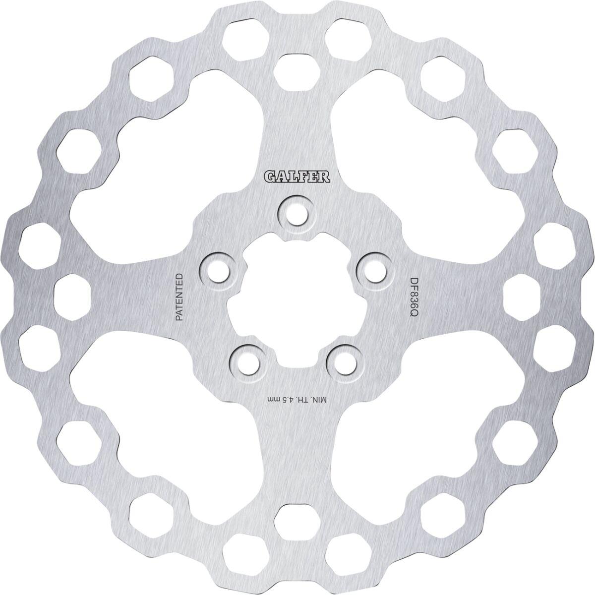 DF836Q - DF836Q - Galfer Cubiq Rear Brake Disc - Harley Davidson FLTRXSE 1977 2023-2024
