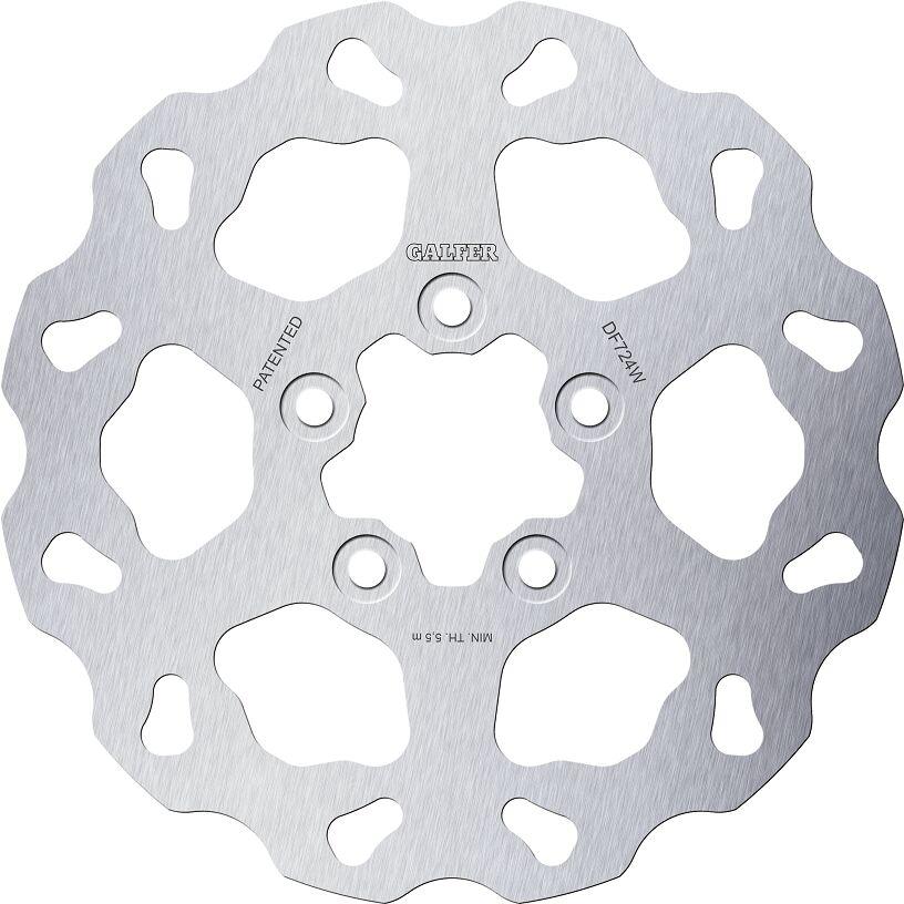 DF724W - DF724W - Galfer Wave Rear Brake Disc - Harley Davidson XR1200 X 2011-2013