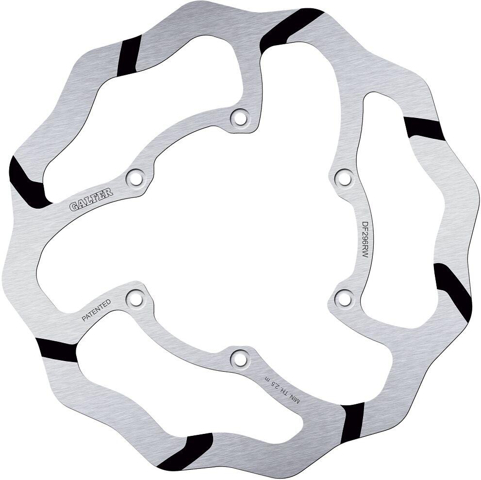 Galfer Silver Df296rw - Df296rw - Fixed Wave Grooved Front Brake Disc - Yamaha Yzf450 2021-2024