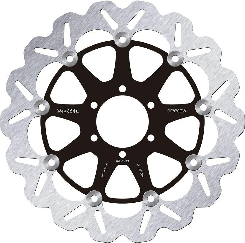 DF870CW - DF870CW - Galfer Wave Front Brake Disc - Ducati MultiStrada 620 2005-2006