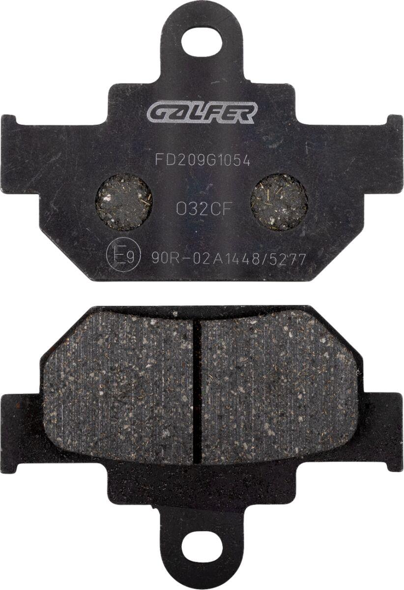 FD209G1054 - Galfer Semi Metallic Brake Pads For Suzuki GZ 125 1998-2010 - Front