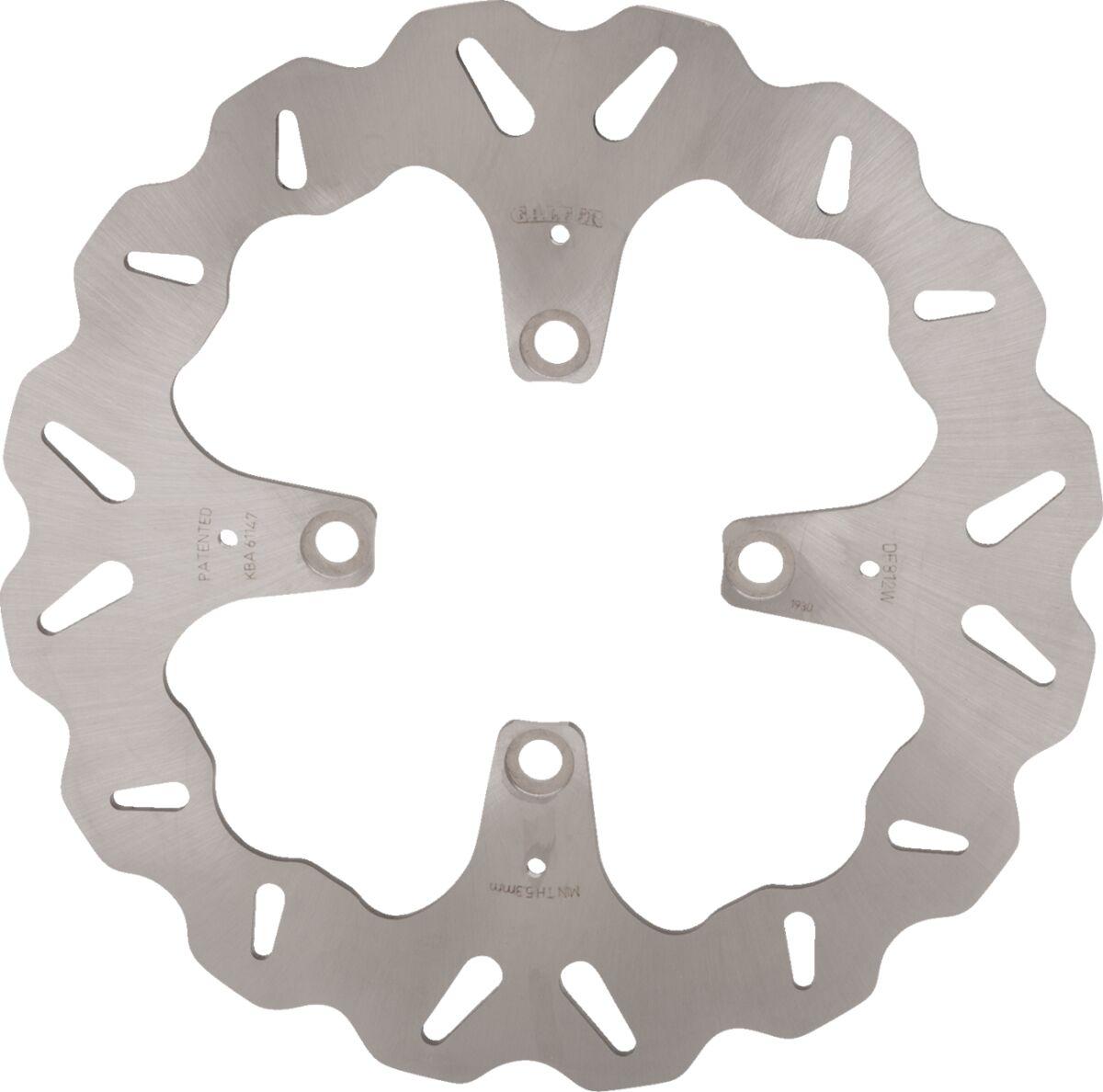DF812W - Galfer Wave Brake Disc For Ducati DIAVEL 1200 2011-2018 - Rear