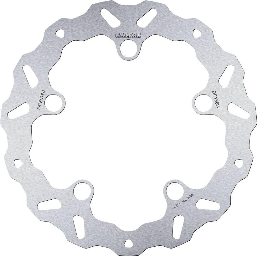 Galfer Silver Df138w - Wave Brake Disc For Honda Cb 125 R Neo Sports Cafe 2018-2024 Front
