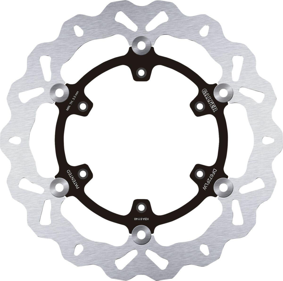 Galfer Front Brake Disc WAVE FLOATING (C. STEEL) 300x4mm KTM 560 SMR 2007 - Image 5