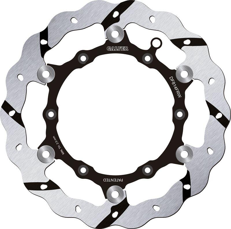 DF814FRW - DF814FRW - Galfer Floating Wave Grooved Front Brake Disc - Beta X-Trainer 300 LC 2015-2018