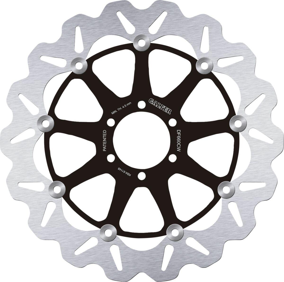 DF660CW - Galfer Wave Brake Disc For Laverda 650 BlackStrike 1998-1999 - Front