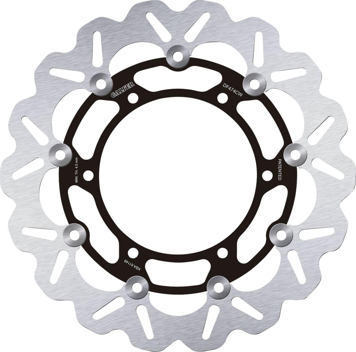 Galfer Df474cw - Wave Brake Disc For Yamaha Bt 1100 2002-2006 - Front