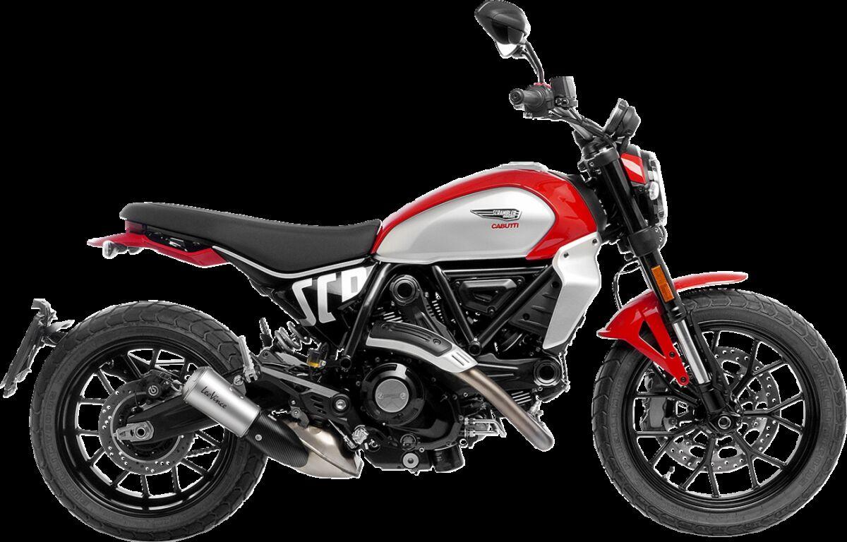 15266 - LeoVince LV-10 Silencer For Ducati Scrambler 803 2023-2024