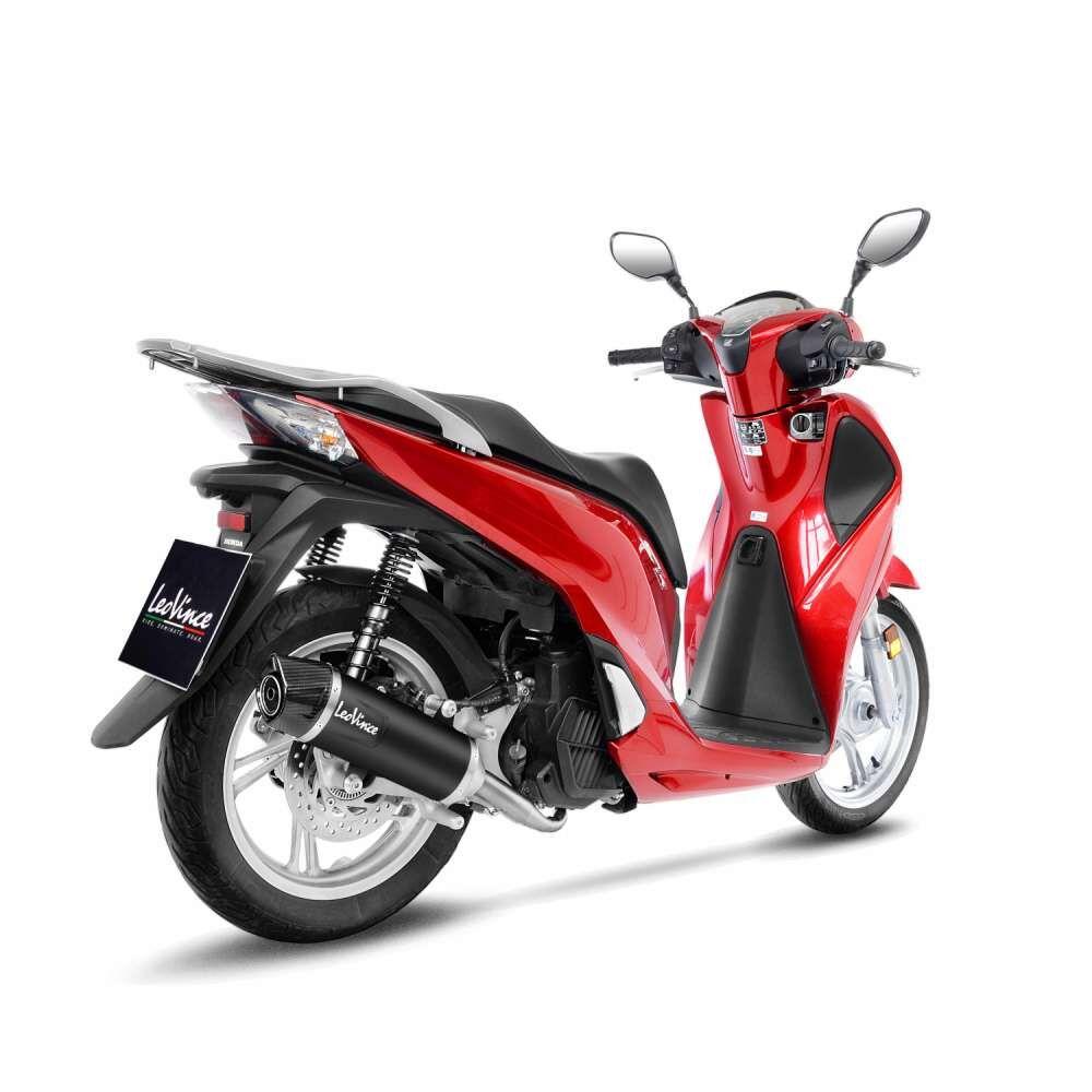 14061K - 14061K - LeoVince Nero Full Exhaust System - Honda SH 125 I 2017-2019