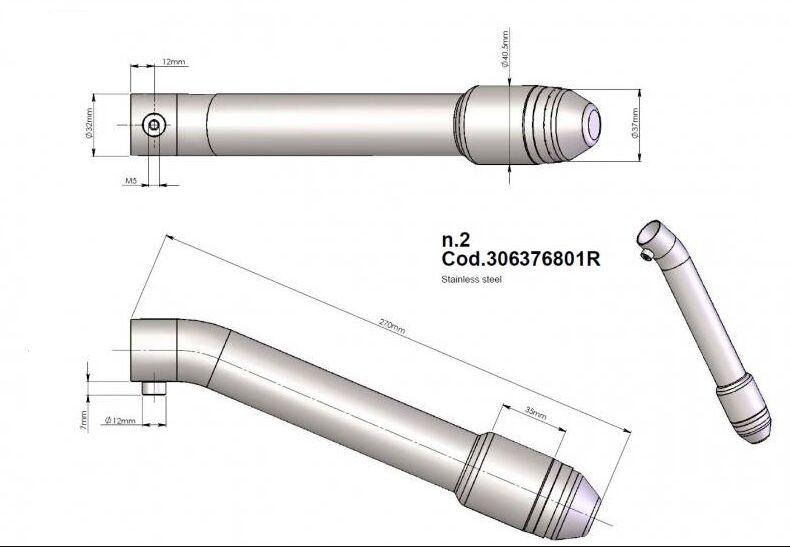 306376801R - 306376801R - LeoVince DB Killer Insert - Honda RSV 1000 R 2004-2009