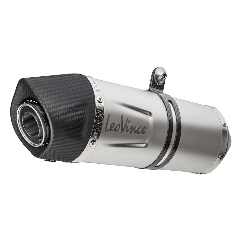 14446E - LeoVince LV One Evo Stainless Steel Silencer For Benelli TRK 702 2023-2024 Right