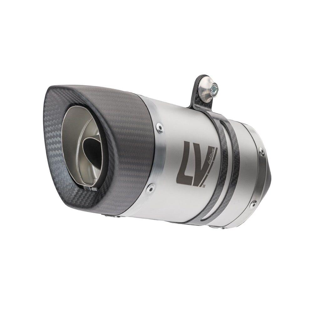 14257E - LeoVince LV Pro Stainless Steel Silencer For Yamaha MT-03 2018-2024 - Silver