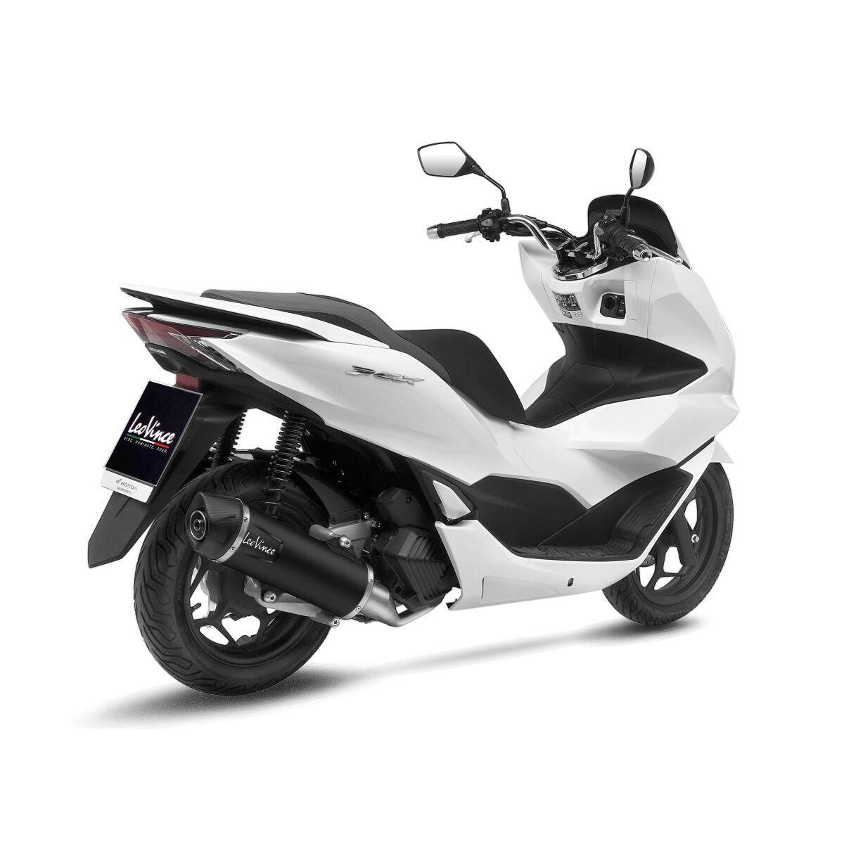 14081K - 14081K - LeoVince Nero Full Exhaust System - Honda PCX 125 2021-2023