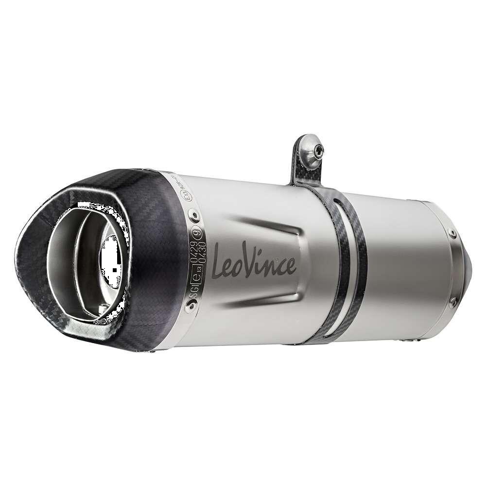 14385EK - 14385EK - LeoVince LV One Evo Stainless Steel Full Exhaust System - Triumph Trident 660 2021-2024