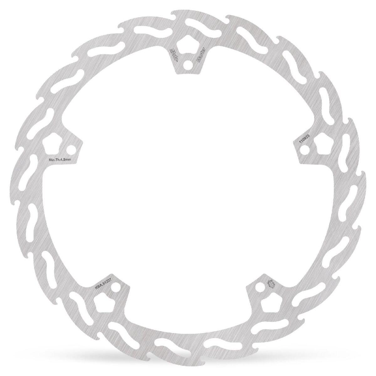 Moto Master Silver 110928 - Flame Series Fixed Brake Disc For Ktm Duke 125 2024 Front
