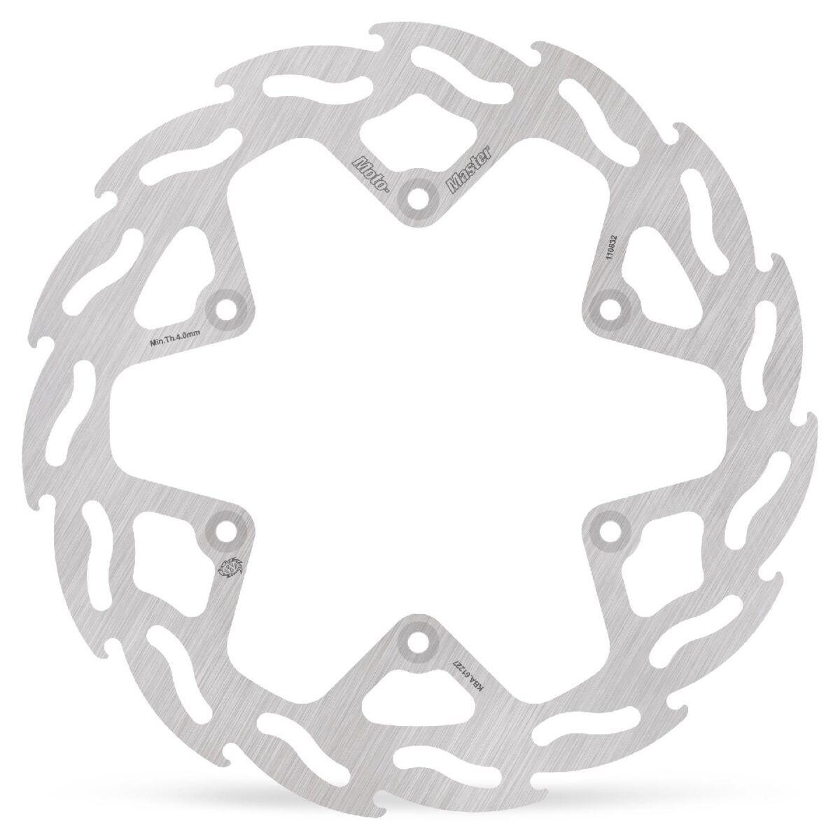 110832 - Moto Master Flame Series Rear Brake Disc For Fantic XX 250 2022-2023 - Silver