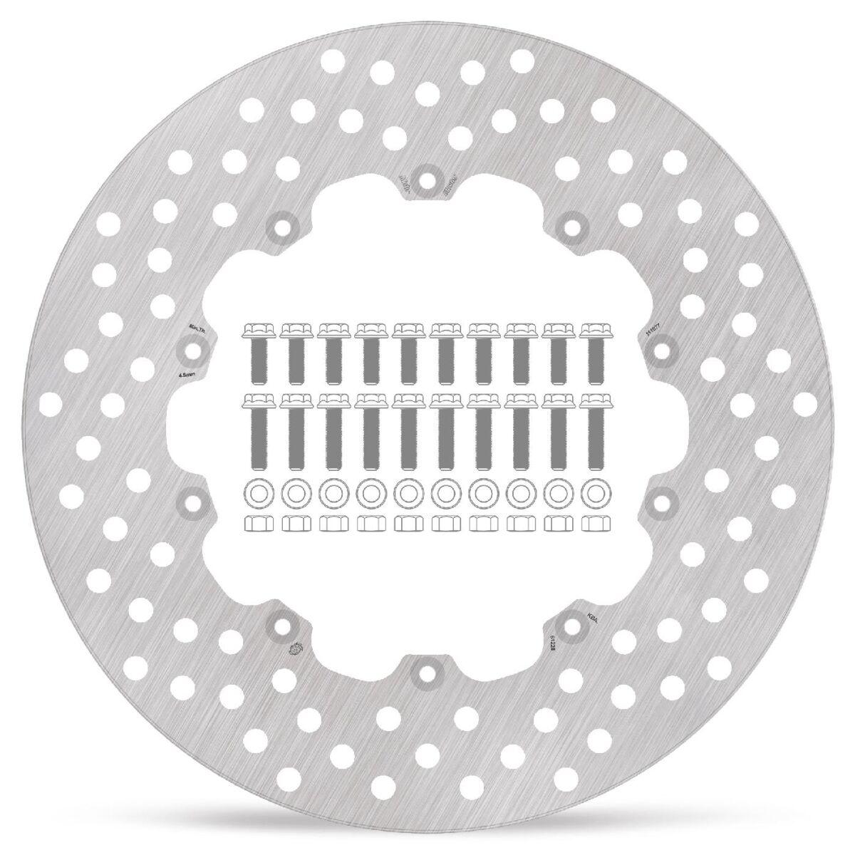111077 - 111077 - Moto Master Halo Series Fixed Front Brake Disc - BMW R 90S 1973-1976