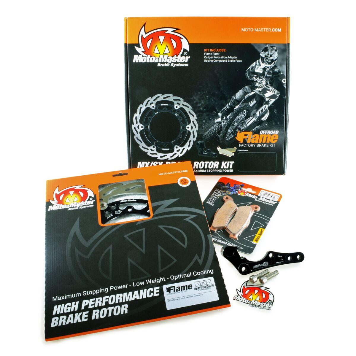 Moto Master 310045 - 310045 - Supermoto Racing Front Brake Disc Kit - Yamaha Yz 125/250 2022-2024