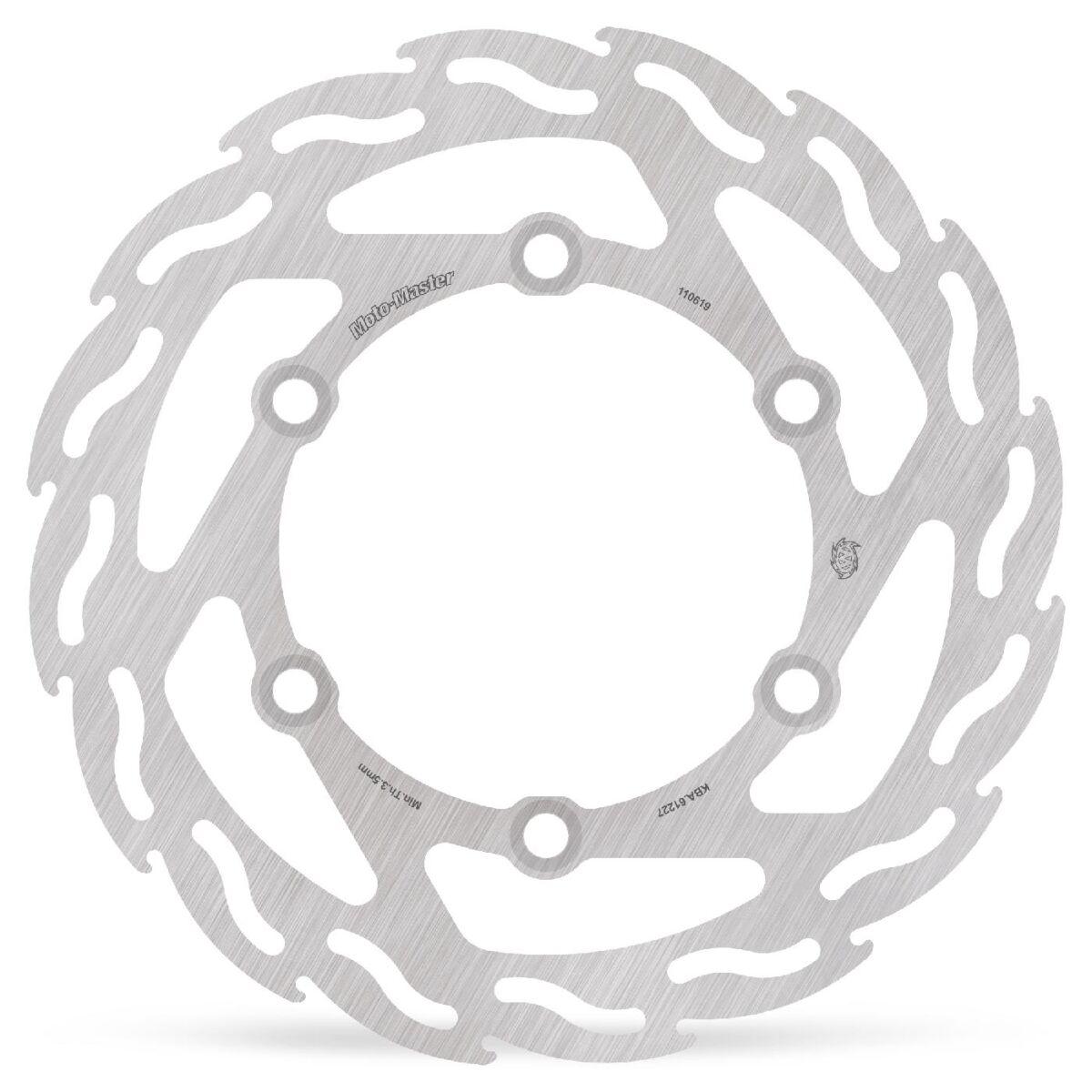 110619 - 110619 - Moto Master Flame Series Fixed Front Brake Disc - Honda CBF 125 2009-2015