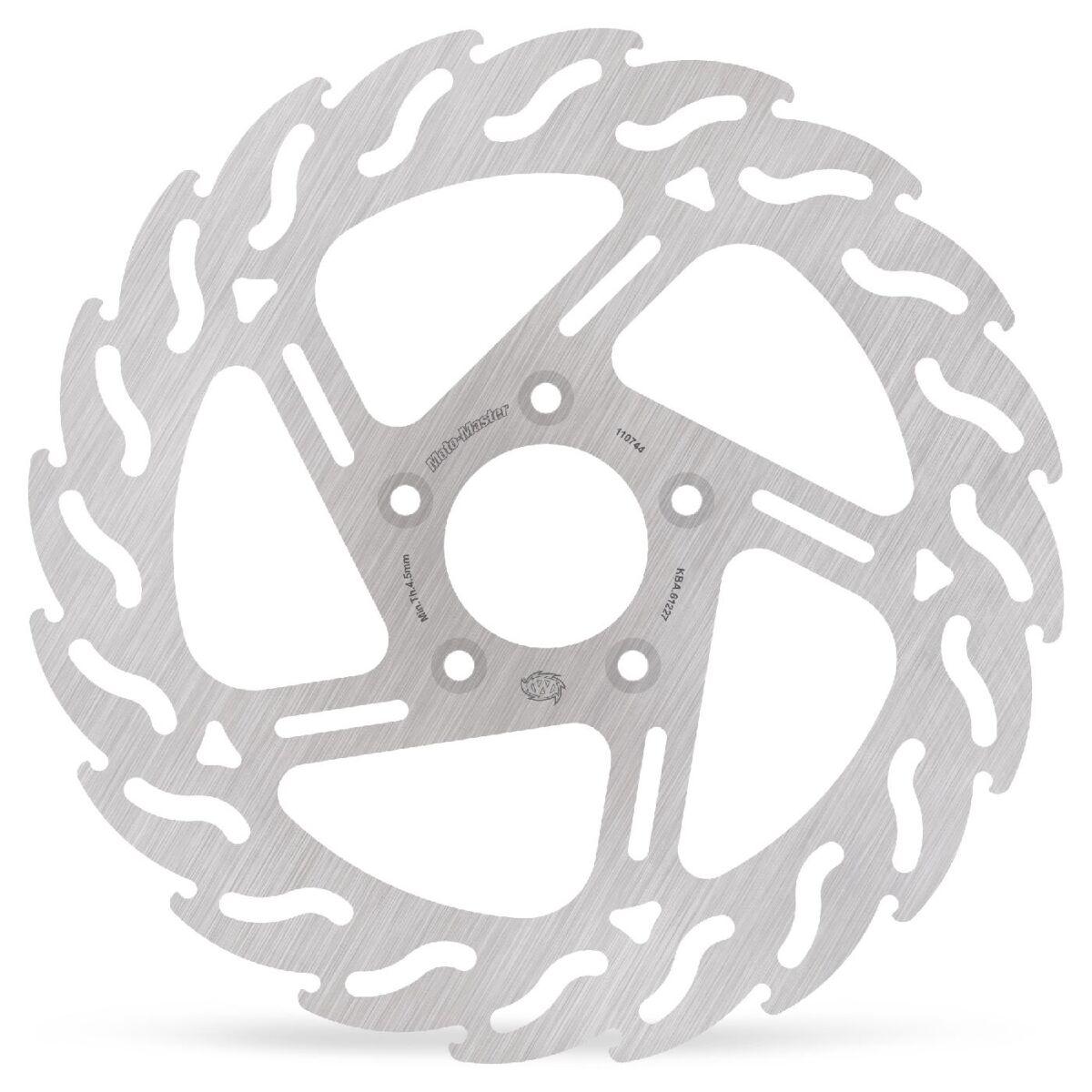 110744 - 110744 - Moto Master Flame Series Fixed Front Left Brake Disc - Harley Davidson FLHRCI 1450 EFI Road King Classic 2000-2006