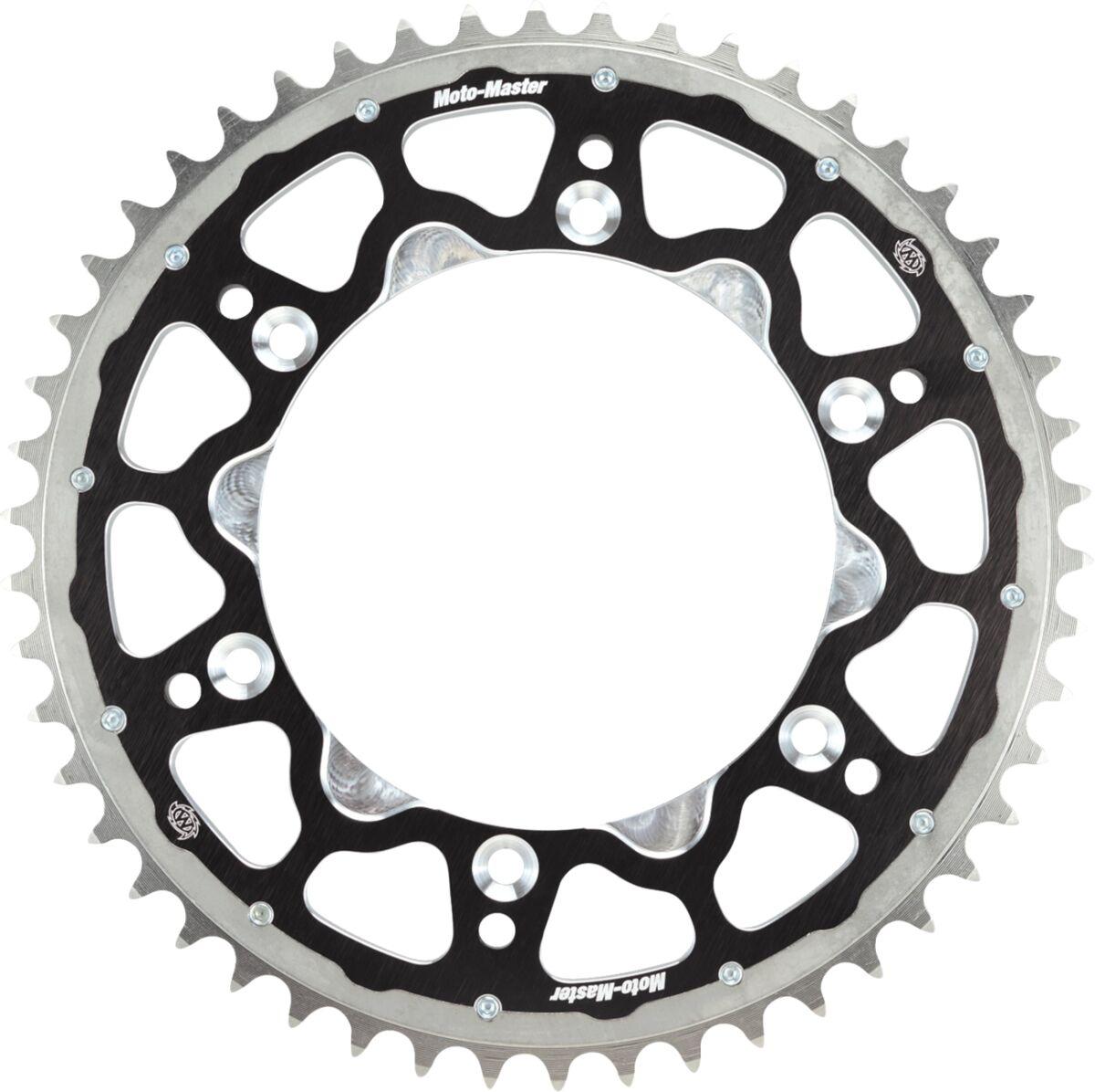 62.027.32.49 - 620273249 - Moto Master Fusion Dual Rear Sprocket - KTM SX65 2000-2023 - Black/49T