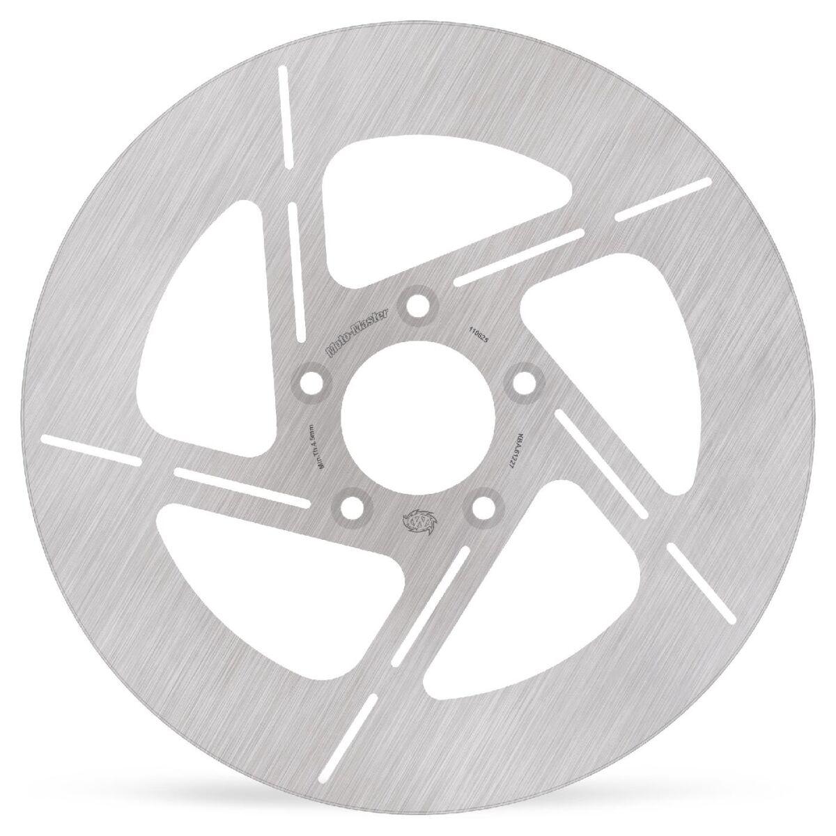 110625 - Moto Master Custom Series Fixed Brake Disc For Harley Davidson FLHR 1450 2000-2003 - Front Left