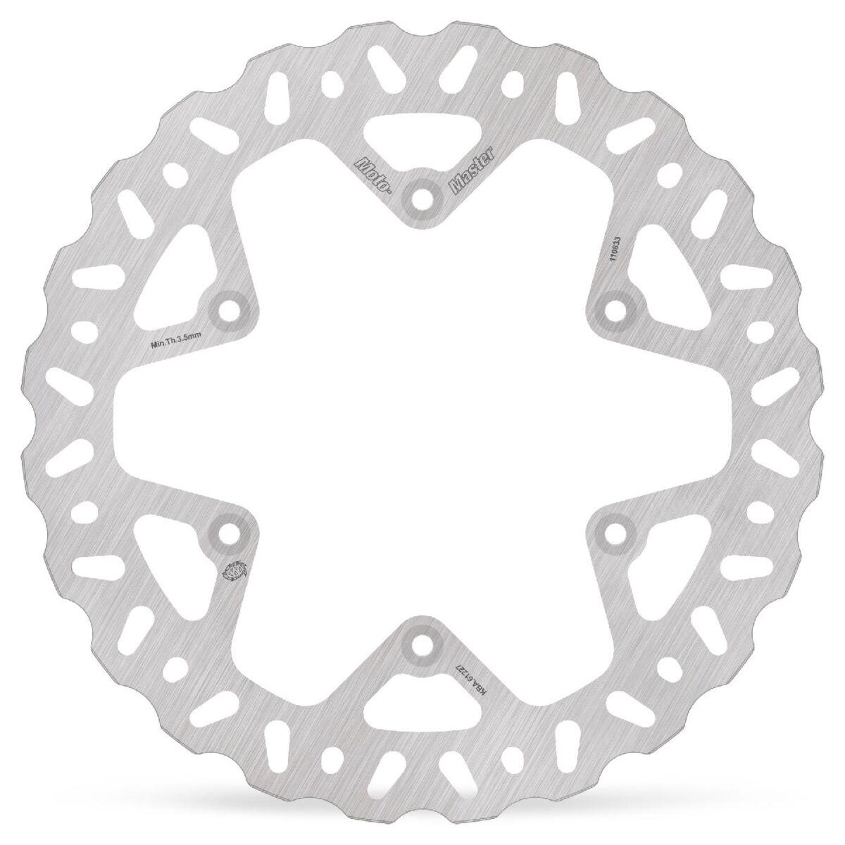 Moto Master 110833 - 110833 - Flame Series Rear Brake Disc - Yamaha Yz 125/250 2022-2024, Yzf250 2021-2023