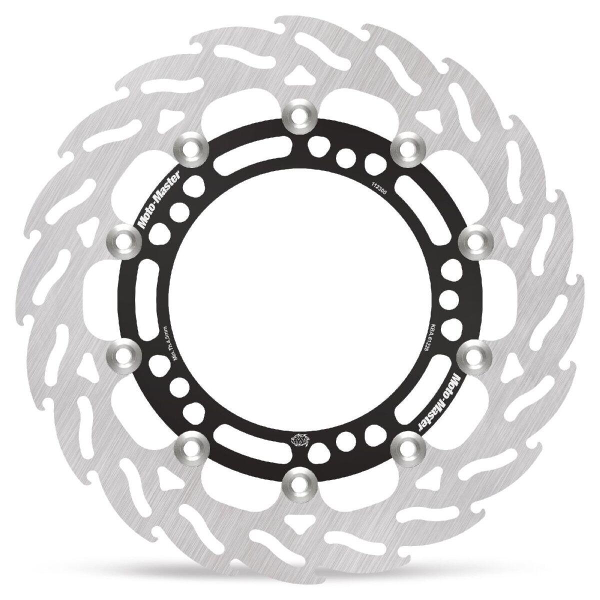 Moto Master 112300 - 112300 - Flame Series Floating Front Brake Disc - Kawasaki Z 400 2019-2024