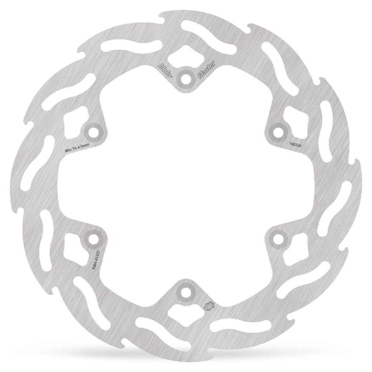 Moto Master 150220 - 150220 - Flame Series Fixed Rear Brake Disc - Yamaha Yzf250 2019-2023