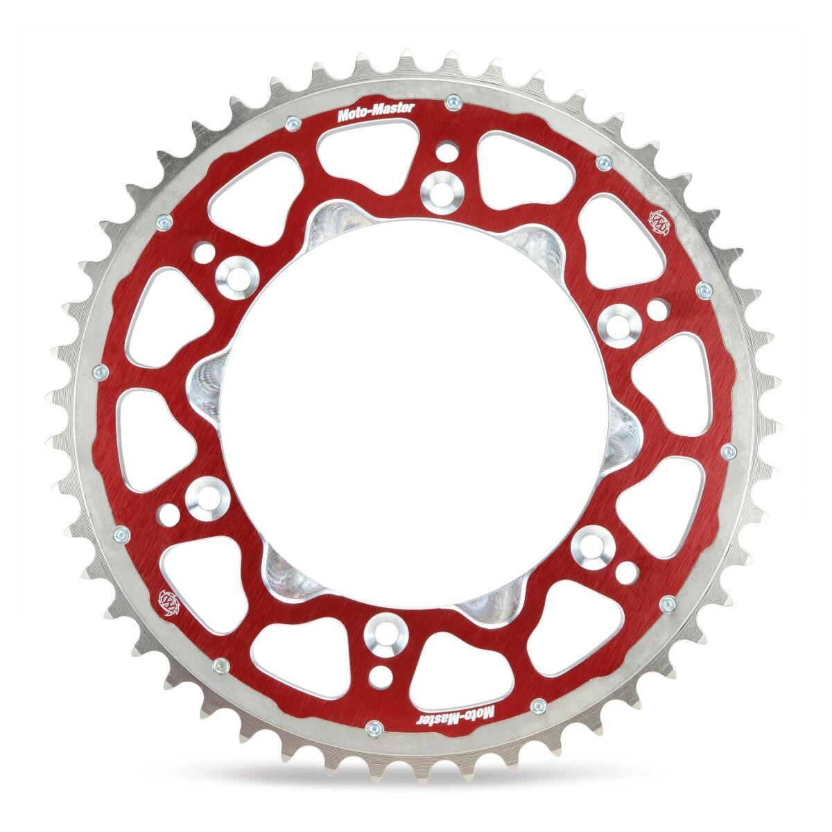 Moto Master Red 620073348 - Fusion Dual Rear Sprocket For Husqvarna 701 Enduro 2016-2024 Rear 48T