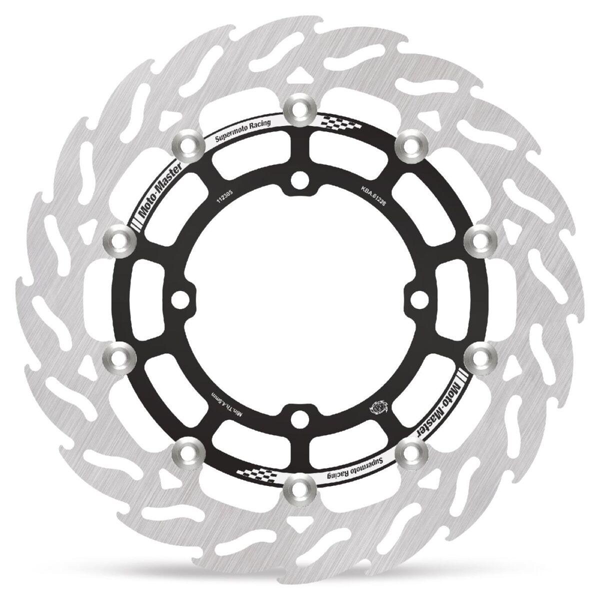 Moto Master Black 112305 - 112305 - Flame Series Front Brake Disc - Kawasaki Kx450x 2021-2023
