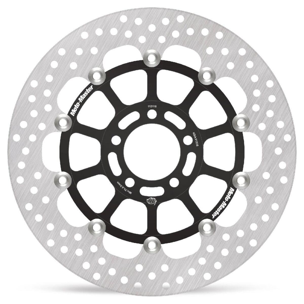 Moto Master 113118 - 113118 - Halo Series Floating Front Brake Disc - Kawasaki Zzr 1100 1990-1992