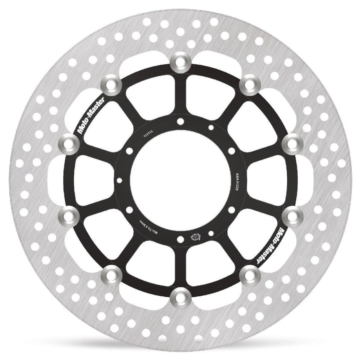 Moto Master Black 113114 - Halo Series Floating Brake Disc For Honda Cbr 1000 Rr 2008-2016 - Front