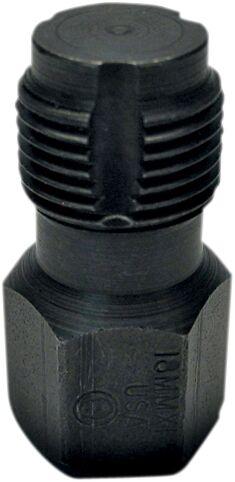 1757 - Jims Spark Plug And Oxygen Sensor Thread Chaser - Black