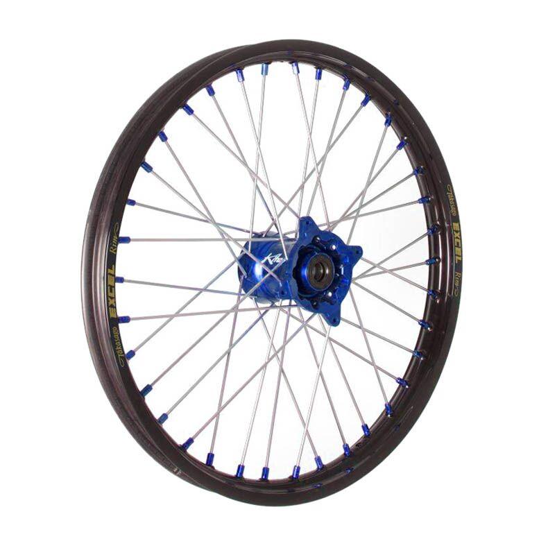20.507.0.BL - Kite Elite MX 21" Front Wheel - Yamaha YZF450 2003-2013 - Black/Blue Hub/Silver