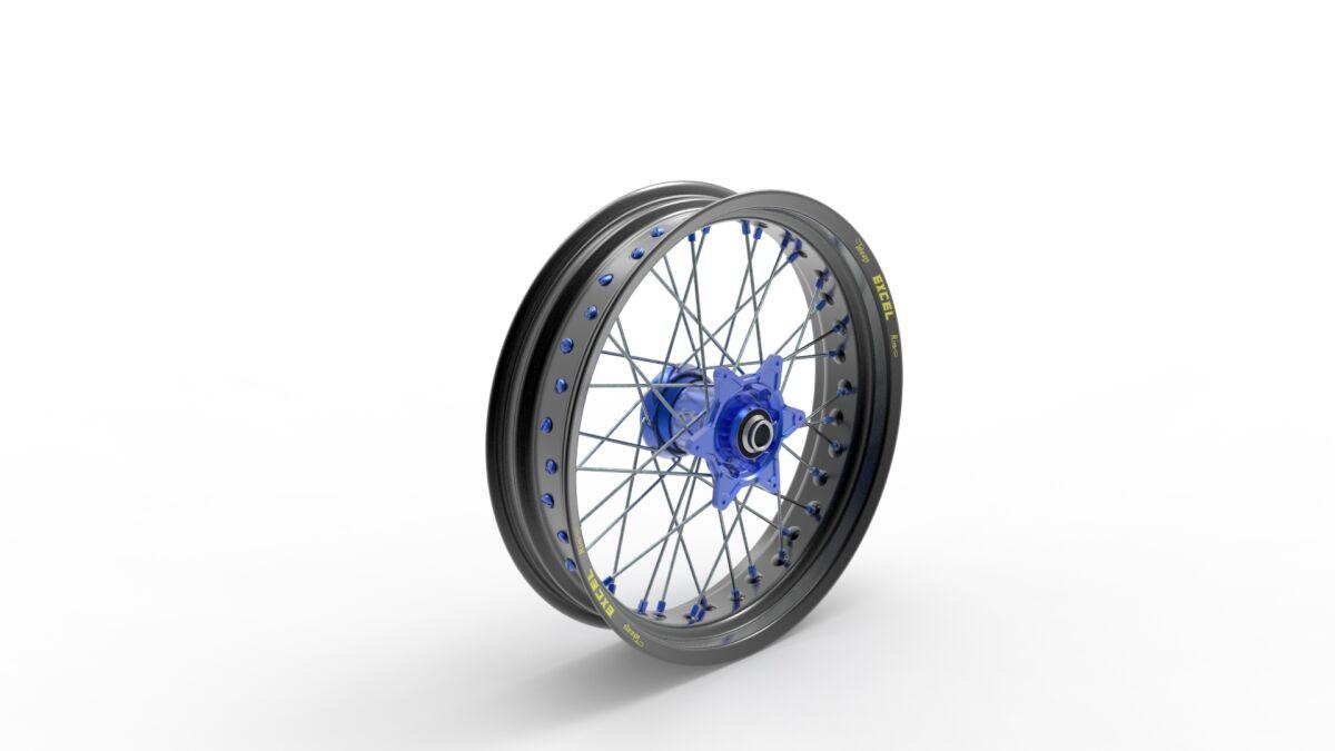 20.542.0.BL - Kite Elite SM 17" Front Wheel - Yamaha YZF450 2014-2024 - Black/Blue
