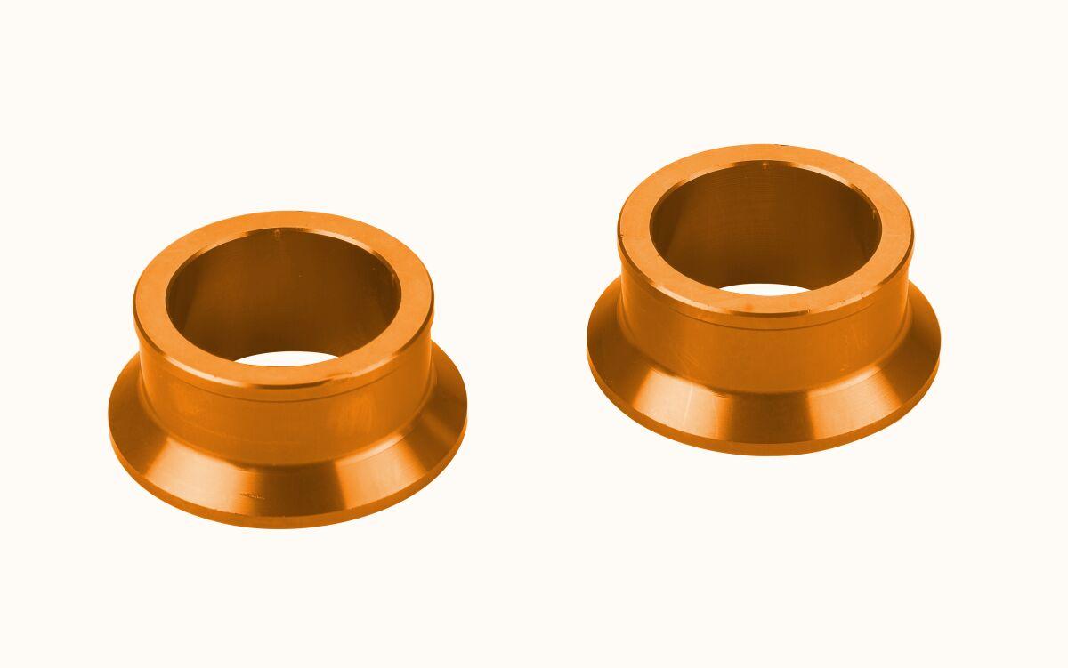 20.219.0.AR - Kite Front Wheel Spacers - KTM SX85 2003-2014 - Orange