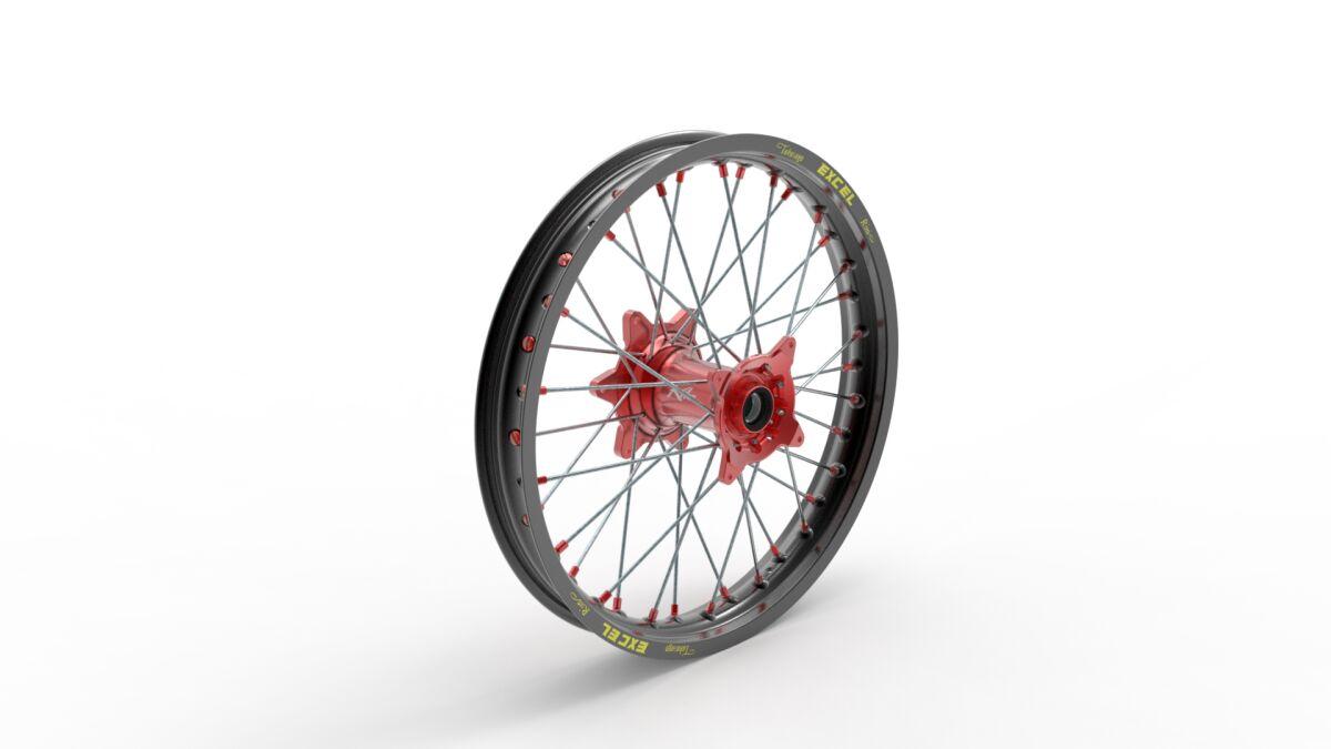 20.389.0.RO - Kite Elite MX 19" Rear Wheel - KTM SXF450 2023-2024 - Red Hub
