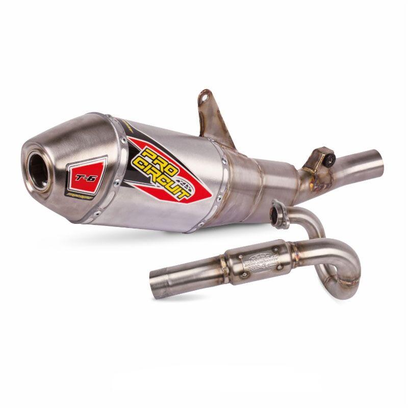0112425G - Pro Circuit T-6 Stainless Steel Exhaust System For Honda CRF250R 2022-2026