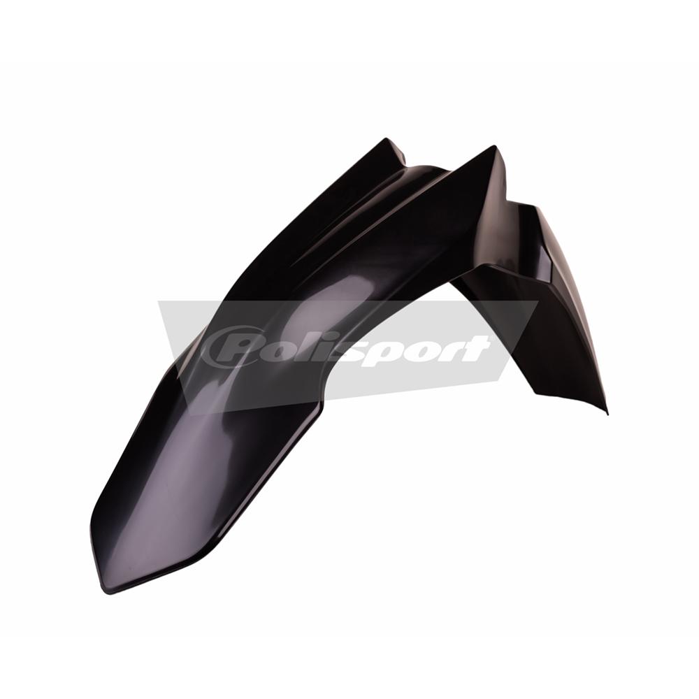 Polisport Black Front Fender - Honda Crf250r 2014-17, Crf450r 2013-16