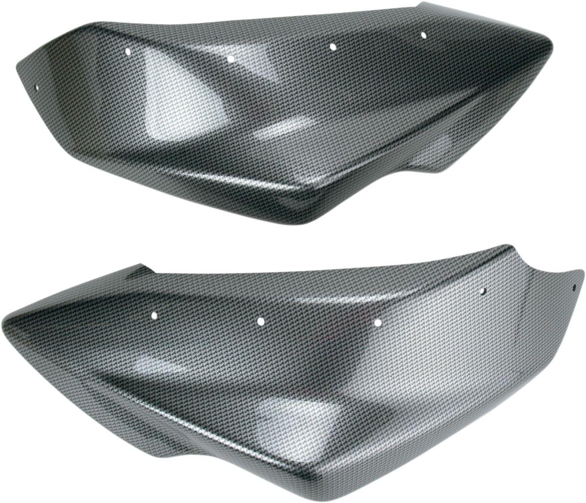 14715-30 - 14040292 - Maier Rear Fenders - Kawasaki KFX450R 2008-14 - Carbon Look