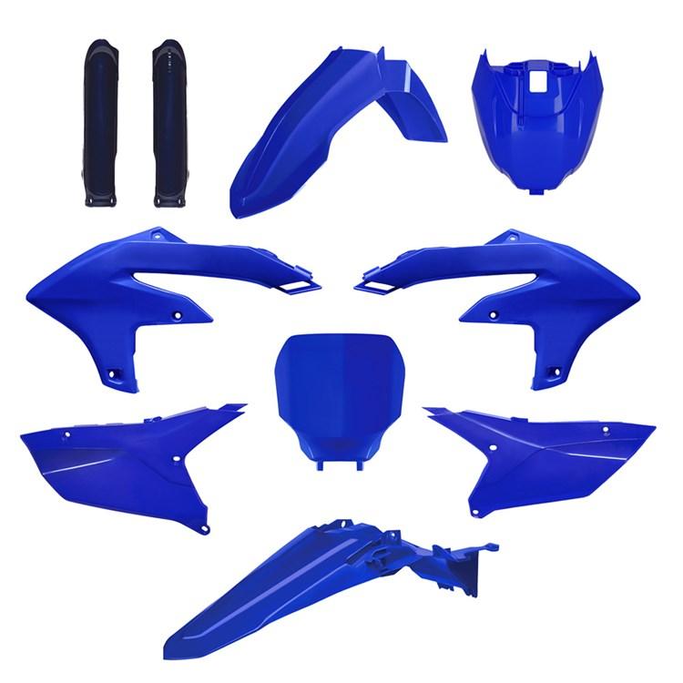 Polisport Full Plastics Kit - Yamaha YZF450 2023-24 - Blue/Black OEM '23 image 2