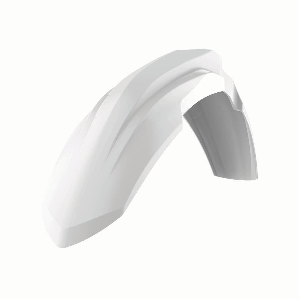 Polisport White Front Fender - Honda Crf250r 2018-21, Crf250rx 2019-21, Crf450r/Rx 2017-20