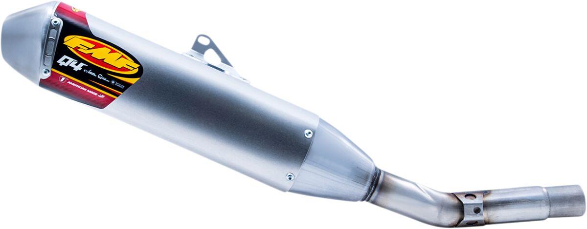 042393 - FMF Q4 Hex Slip-On Exhaust Silencer For Kawasaki KXF250 2021-22