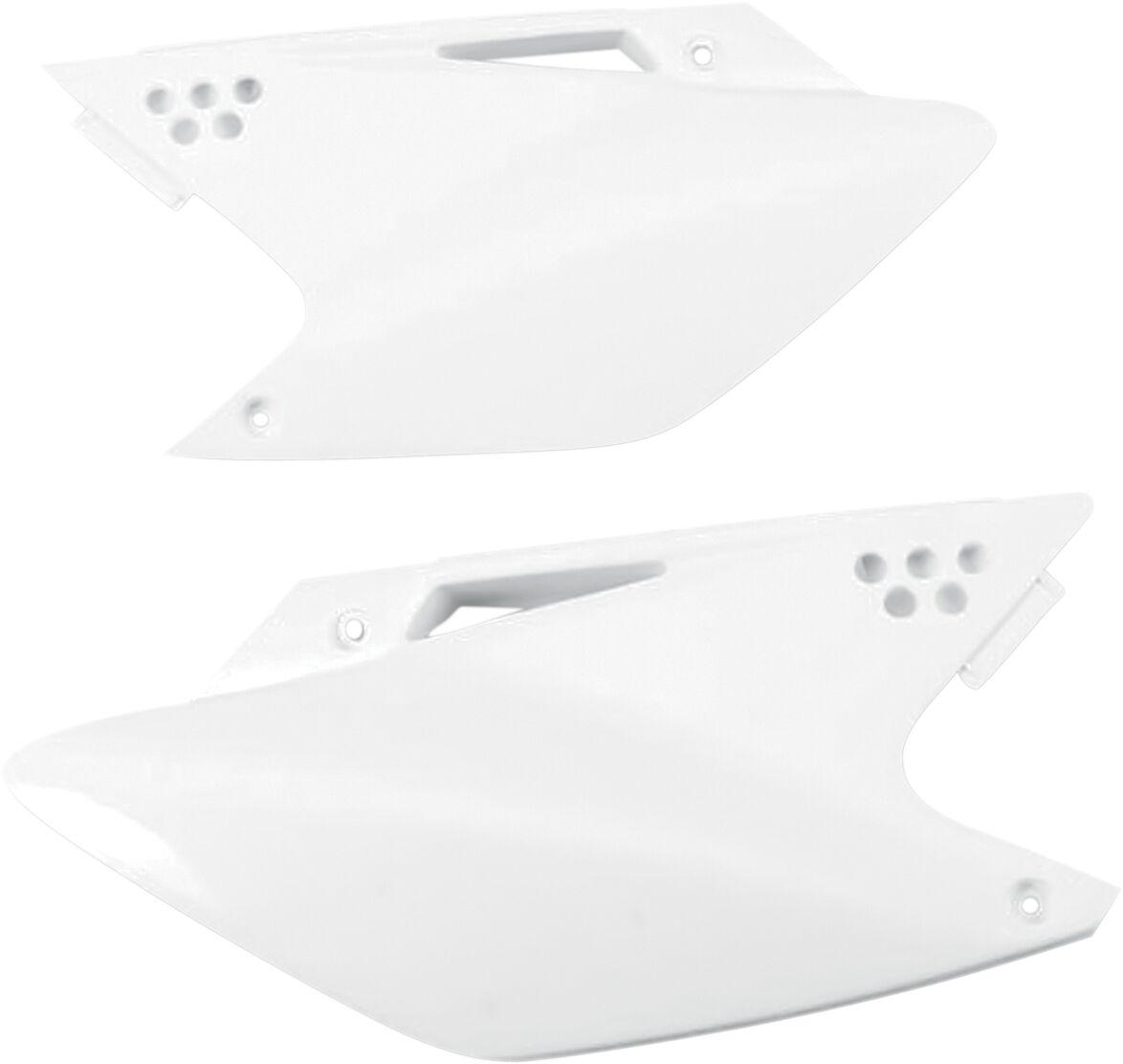 KA03768#047 - UFO Side Panels - Kawasaki KXF250 2006-08 - White